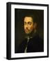 Young Man with Beard, 1548-Jacopo Robusti Tintoretto-Framed Giclee Print