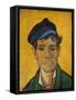 Young Man with Cap, 1889-Vincent van Gogh-Framed Stretched Canvas