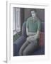 Young Man with Cat, 2008-Ruth Addinall-Framed Giclee Print