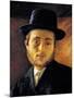 Young Man with Fedora-Isidor Kaufmann-Mounted Art Print