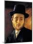 Young Man with Fedora-Isidor Kaufmann-Mounted Art Print