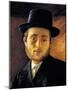 Young Man with Fedora-Isidor Kaufmann-Mounted Art Print