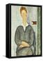 Young Man with Red Hair. Giovanotto Dai Capelli Rossi, 1919-Amedeo Modigliani-Framed Stretched Canvas