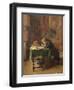 Young Man Writing, 1852-Jean-Louis Ernest Meissonier-Framed Giclee Print