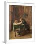 Young Man Writing, 1852-Jean-Louis Ernest Meissonier-Framed Giclee Print