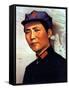Young Mao Tse Zedong (1893-1976) Poster for 1000 Years of Life for President Mao C. 1921-null-Framed Stretched Canvas