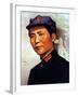 Young Mao Tse Zedong (1893-1976) Poster for 1000 Years of Life for President Mao C. 1921-null-Framed Photo