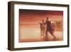 Young Massai-Talantbek Chekirov-Framed Art Print