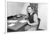 Young Medical Officer in Barracks, Ca. 1945-null-Framed Photographic Print