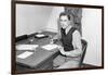 Young Medical Officer in Barracks, Ca. 1945-null-Framed Photographic Print