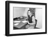 Young Medical Officer in Barracks, Ca. 1945-null-Framed Photographic Print