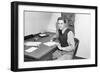 Young Medical Officer in Barracks, Ca. 1945-null-Framed Photographic Print