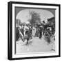 Young Men Performing a Sword Dance, Burma, 1908-null-Framed Giclee Print