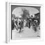 Young Men Performing a Sword Dance, Burma, 1908-null-Framed Giclee Print