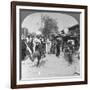 Young Men Performing a Sword Dance, Burma, 1908-null-Framed Giclee Print