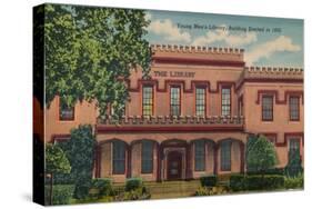 Young Men's Library, Augusta, Georgia, 1943-null-Stretched Canvas