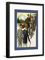 Young Men's Styles-null-Framed Art Print