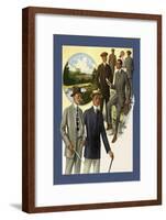 Young Men's Styles-null-Framed Art Print