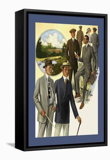 Young Men's Styles-null-Framed Stretched Canvas