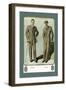 Young Men's Three-Button Sack-null-Framed Art Print