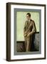 Young Men's Two-Button Sack-null-Framed Art Print