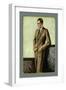 Young Men's Two-Button Sack-null-Framed Art Print