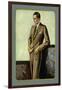 Young Men's Two-Button Sack-null-Framed Art Print