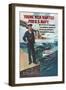 Young Men Wanted for U.S. Navy-null-Framed Art Print