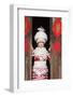 Young Miao Woman Wearing Traditional Costumes and Silver Jewellery, Guizhou, China-Nadia Isakova-Framed Photographic Print