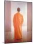 Young Monk, Back View, Vietnam-Lincoln Seligman-Mounted Giclee Print