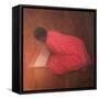 Young Monk in Class-Lincoln Seligman-Framed Stretched Canvas