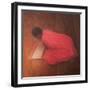 Young Monk in Class-Lincoln Seligman-Framed Giclee Print