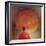 Young Monk with Gong-Lincoln Seligman-Framed Giclee Print