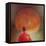 Young Monk with Gong-Lincoln Seligman-Framed Stretched Canvas