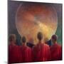 Young Monks with Gong-Lincoln Seligman-Mounted Giclee Print