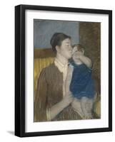 Young Mother, 1888-Mary Cassatt-Framed Giclee Print