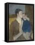 Young Mother, 1888-Mary Cassatt-Framed Stretched Canvas