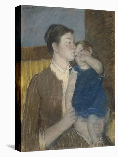Young Mother, 1888-Mary Cassatt-Stretched Canvas