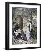 Young Mother, 1891-Henri Meyer-Framed Giclee Print