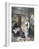 Young Mother, 1891-Henri Meyer-Framed Giclee Print