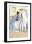 Young Mother in a Well-To-Do Household, Circa 1900-null-Framed Giclee Print