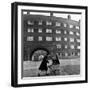 Young Mother in Liverpool, 1954-Bela Zola-Framed Photographic Print