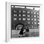 Young Mother in Liverpool, 1954-Bela Zola-Framed Photographic Print