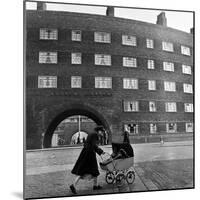 Young Mother in Liverpool, 1954-Bela Zola-Mounted Photographic Print