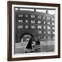 Young Mother in Liverpool, 1954-Bela Zola-Framed Photographic Print