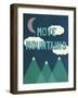 Young Mountains II-Sd Graphics Studio-Framed Art Print