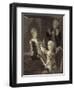 Young Mozart Rehearsing His Twelfth Mass-null-Framed Giclee Print