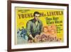 Young Mr. Lincoln, UK Movie Poster, 1939-null-Framed Premium Giclee Print