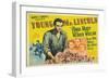 Young Mr. Lincoln, UK Movie Poster, 1939-null-Framed Art Print
