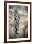 Young Mundari Herder-Trevor Cole-Framed Photographic Print